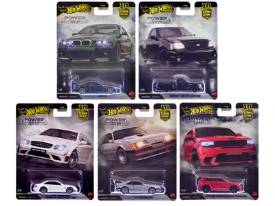Hotwheels Power Trip 5 Piece Set "car Culture" 2026 Series R Diecast Model Cars By Hot Wheels