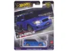 Hotwheels Subaru Forester Sti Blue Metallic "modern Classics" Series Diecast Model Car By Hot Wheels In Blue