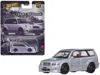 Hotwheels Subaru Forester Sti Silver Metallic "fast Wagons" Series Diecast Model Car By Hot Wheels In White