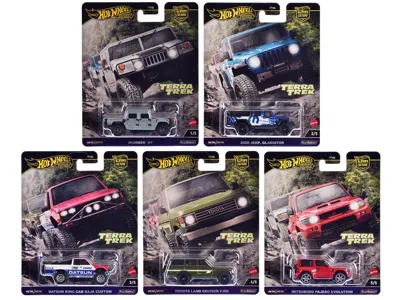 Hotwheels Terra Trek 5 Piece Set "car Culture" 2024 Series C Diecast Model Cars By Hot Wheels