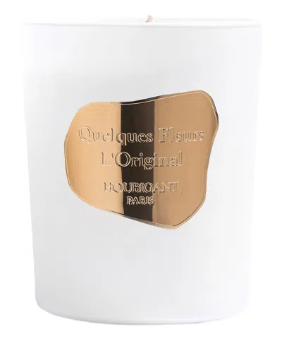 Houbigant Paris Quelques Fleurs L&#039;original Scented Candle 195 G In White