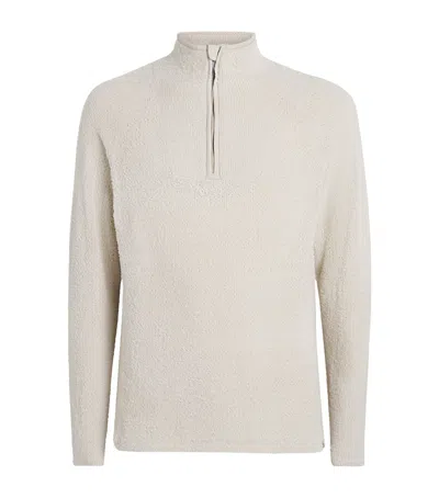 Houdini Half-zip Lykan Fleece In Neutral