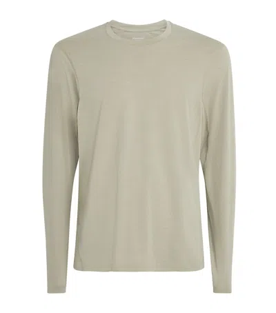 Houdini Pace Air Long-sleeve T-shirt In Gray