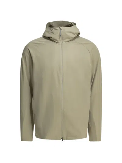 Houdini Sportswear Daybreak Houdi Ii Hooded Raglan-sleeve Windbreaker In Brown