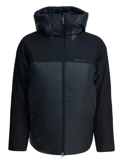 Houdini Sportswear Double Dunfri Padded Coat In Black