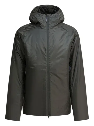 Houdini Sportswear Dunfri Padded Coat In Green