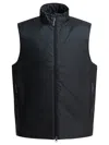 Houdini Sportswear "dunfri" Sleeveless Jacket In Black