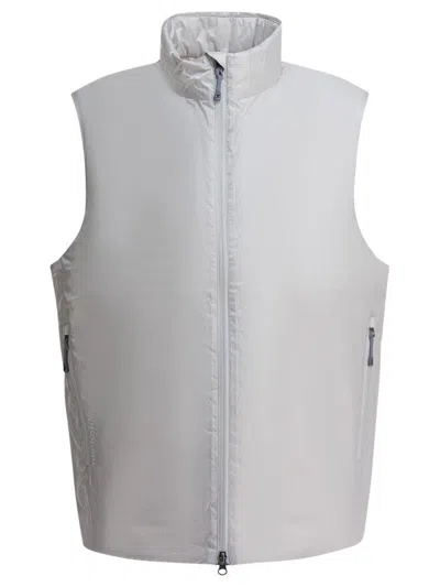Houdini Sportswear "dunfri" Sleeveless Jacket In Gray