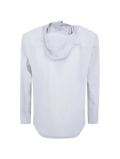 Houdini Sportswear Hooded Logo-print Hooded Jacket In White