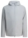 Houdini Sportswear Grey Recycled Polyester Blend Jacket In White