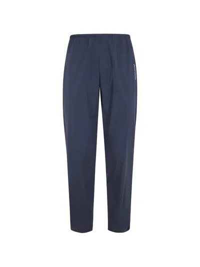 Houdini Sportswear Logo-print Track Pants In Blue