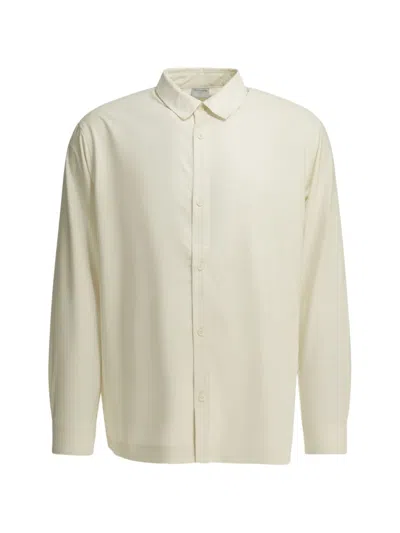 Houdini Sportswear Simbio Base Shirt White Recycled Polyester Casual Shirt
