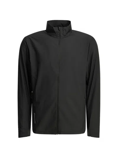 Houdini Sportswear Zip-up High-neck Jacket In Black
