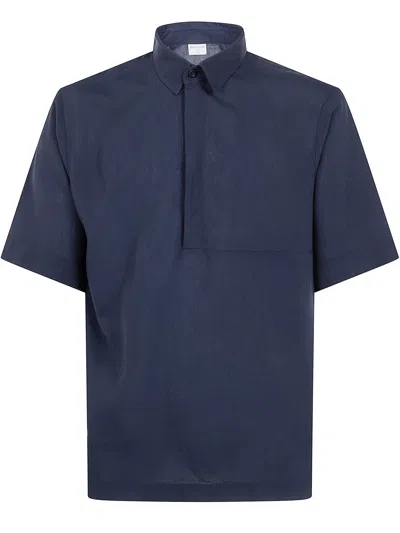 Houdini 'tree' Polo Shirt In Blue