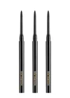 Hourglass Mechanical Gel Eye Liner Package Of 3 In Obsidian