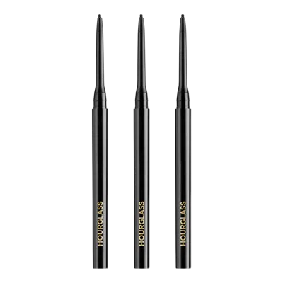 Hourglass 1.5mm Mechanical Gel Eyeliner 3 Pack - Obsidian In Black