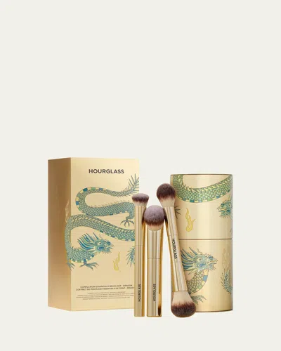 Hourglass Complexion Essentials Brush Set In White