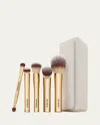 Hourglass Face & Eye Travel Brush Set