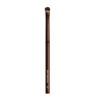Hourglass No.12 Beveled Shadow Brush In White