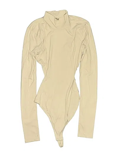 Pre-owned H:ours Bodysuit In Tan