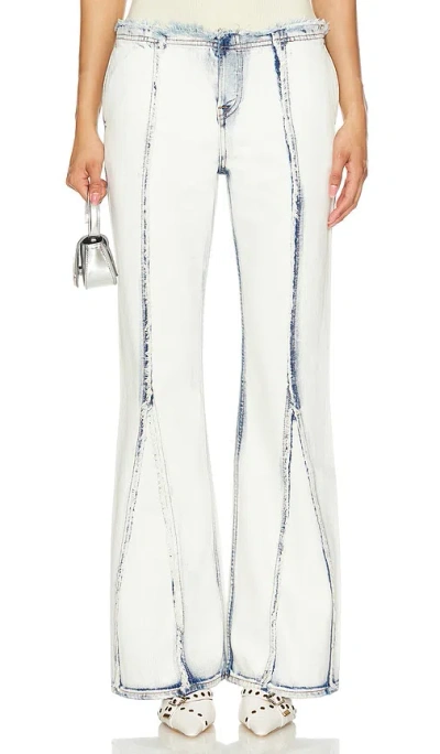 H:ours Calista Pant In Lt Tinted Bleach
