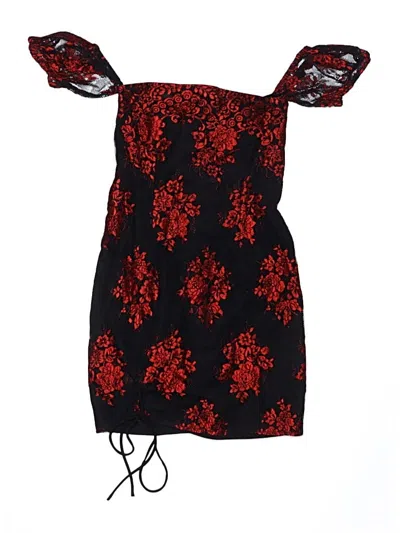 Pre-owned H:ours Casual Dress In Black