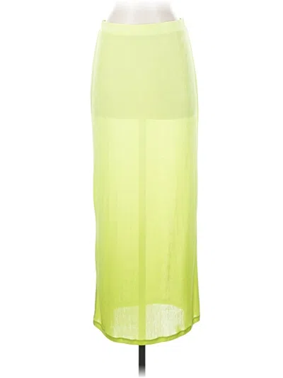 Pre-owned H:ours Casual Skirt In Green