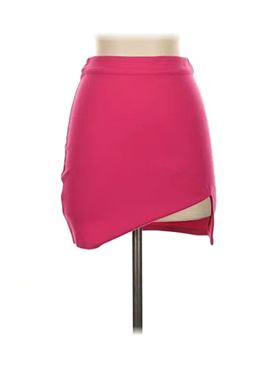 Pre-owned H:ours Casual Skirt In Pink