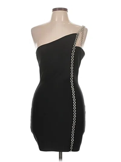 Pre-owned H:ours Cocktail Dress In Black
