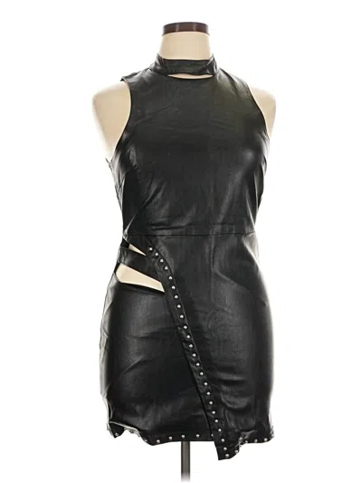 Pre-owned H:ours Cocktail Dress In Black