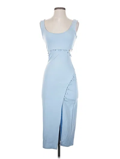 Pre-owned H:ours Cocktail Dress In Blue