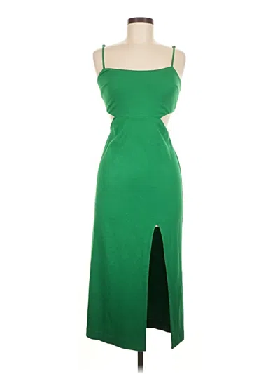 Pre-owned H:ours Cocktail Dress In Green