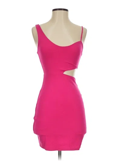 Pre-owned H:ours Cocktail Dress In Pink