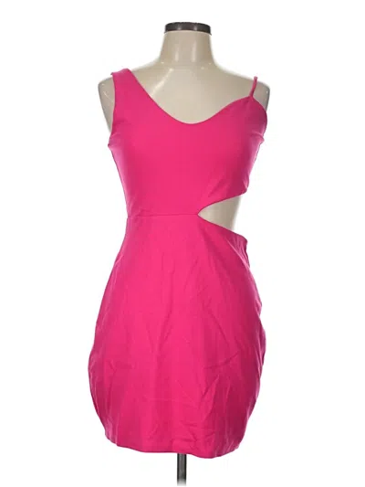 Pre-owned H:ours Cocktail Dress In Pink
