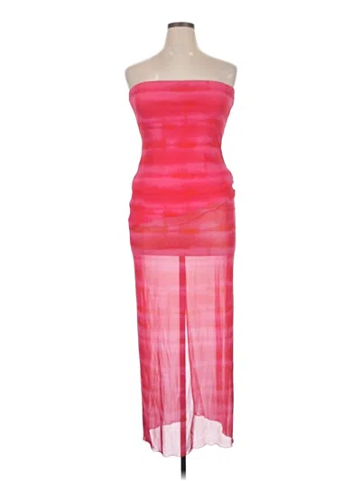 Pre-owned H:ours Cocktail Dress In Pink