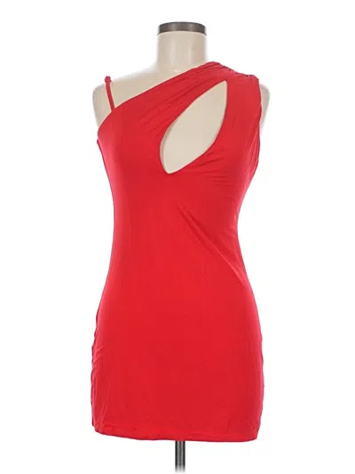 Pre-owned H:ours Cocktail Dress In Red