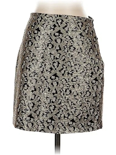 Pre-owned H:ours Formal Skirt In Silver