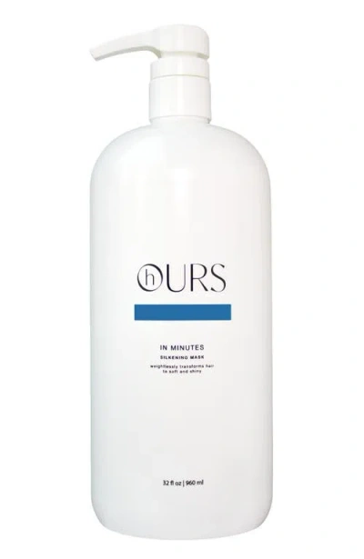 Hours Haircare In Minutes Silkening Mask In 32 oz