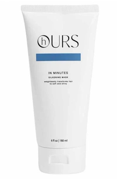 Hours Haircare In Minutes Silkening Mask In 6 oz