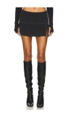 H:ours Manon Mini Skirt In 블랙