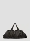 H:ours Mud Stripe Duffle Bag In Black