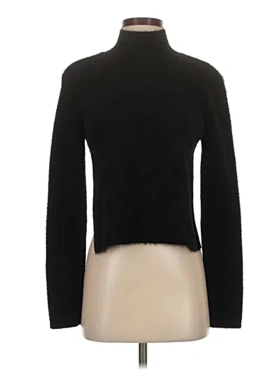 Pre-owned H:ours Turtleneck Sweater In Black
