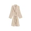 House Babylon Bathrobe - Velour Pixel