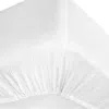 House Babylon Single Fitted Sheet - White In White