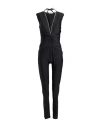 House Of Amen Woman Jumpsuit Black Size 8 Polyamide, Elastane