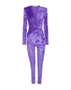 House Of Amen Woman Jumpsuit Purple Size 8 Polyamide, Elastane