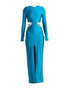 House Of Amen Woman Maxi Dress Deep Teal Size 8 Polyamide, Elastane In Blue