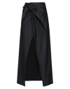 House Of Amen Woman Maxi Skirt Black Size 4 Polyamide, Elastane