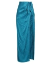 House Of Amen Woman Maxi Skirt Deep Teal Size 4 Acrylic, Viscose In Green