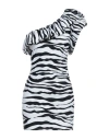 House Of Amen Woman Mini Dress Black Size 8 Polyamide, Elastane In Black